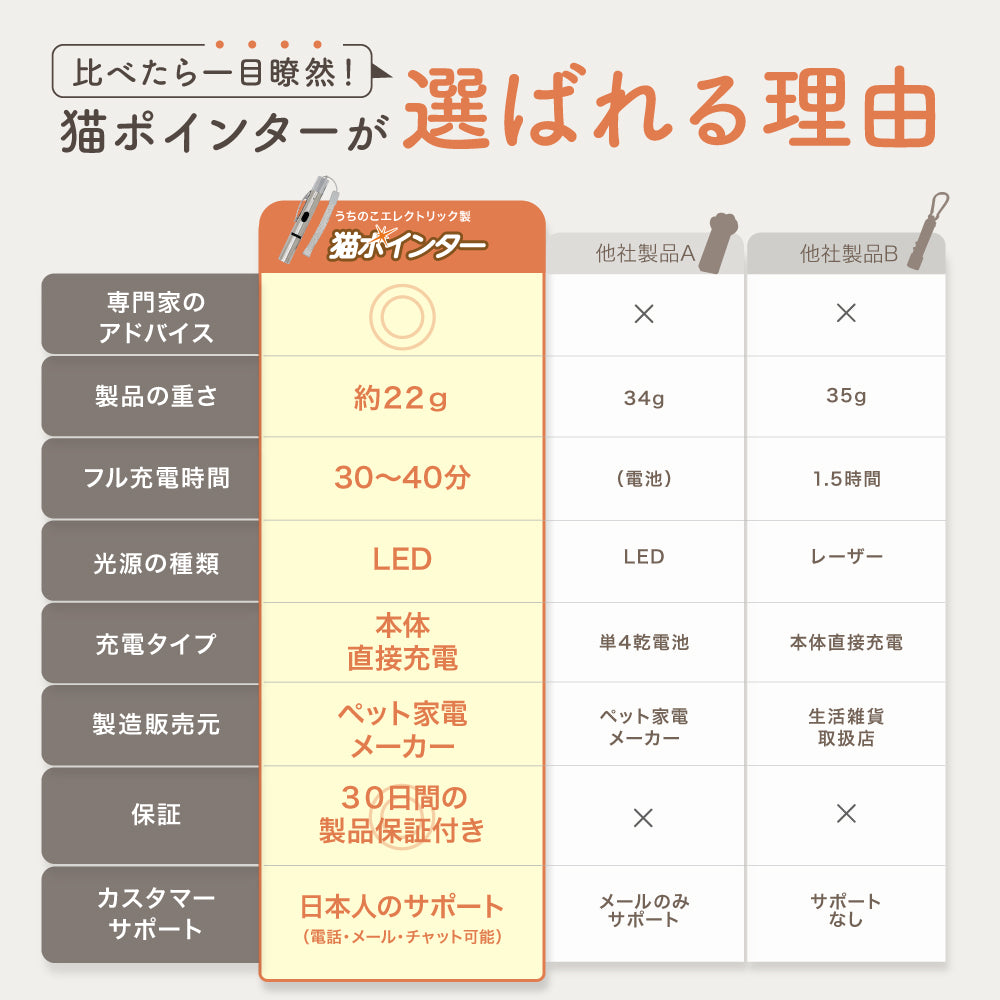 【獣医師監修】 LED猫ポインター